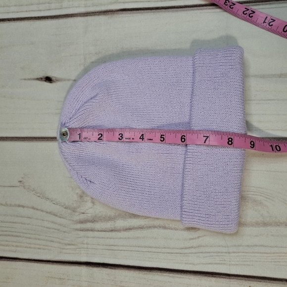Adidas Lavender Beanie Hat Cap - Picture 5 of 7